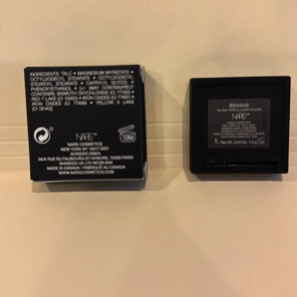 NARS Blush in Behave Mini Travel Purse Size 0.04oz NIB Matte Pink Mauve